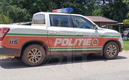 Gewapende en gemaskerde mannen overvallen gezin in woning Paramaribo-Noord