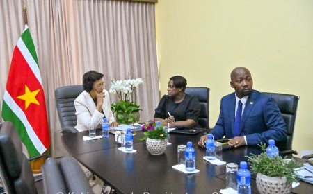 President Geerlings-Simons overlegt met EBS-directie over energietoekomst