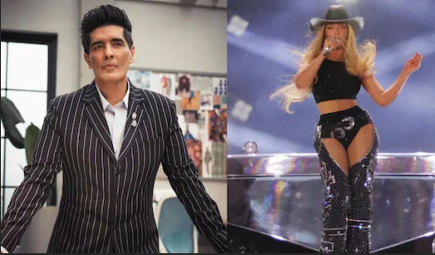 Manish Malhotra ontwerpt outfit voor Beyoncé’s Cowboy Carter Tour