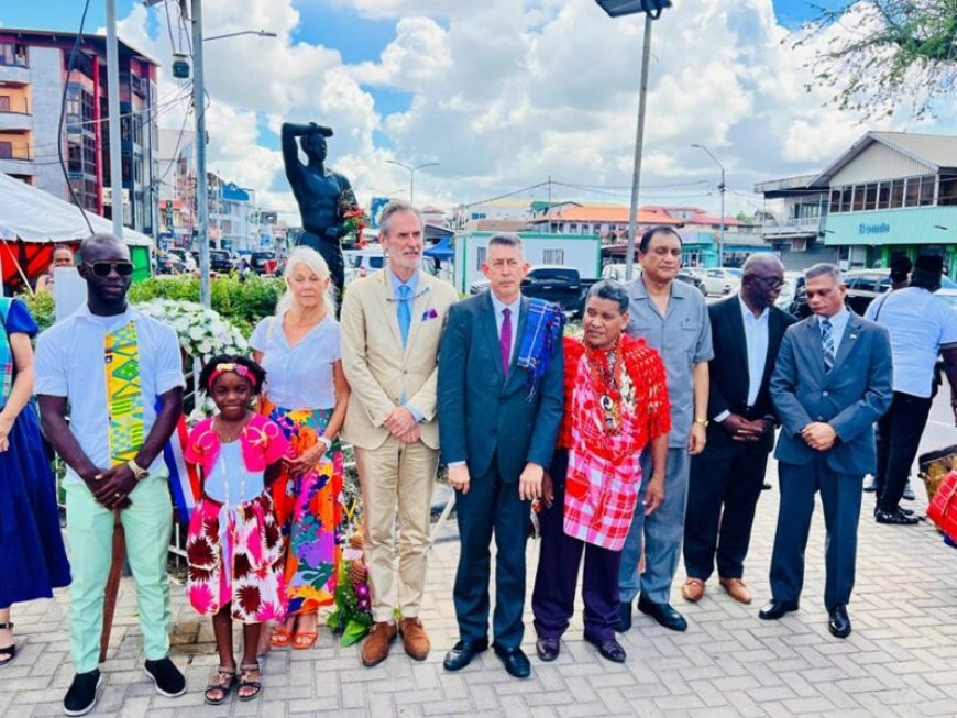 Ori bij viering 162 jaar afschaffing slavernij in Suriname: ‘Het verleden als kompas’