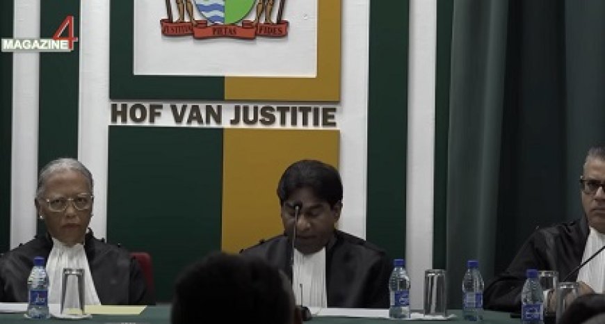 Rechterlijke macht versterkt met advocaat-generaal Mahadew en rechter Sanches