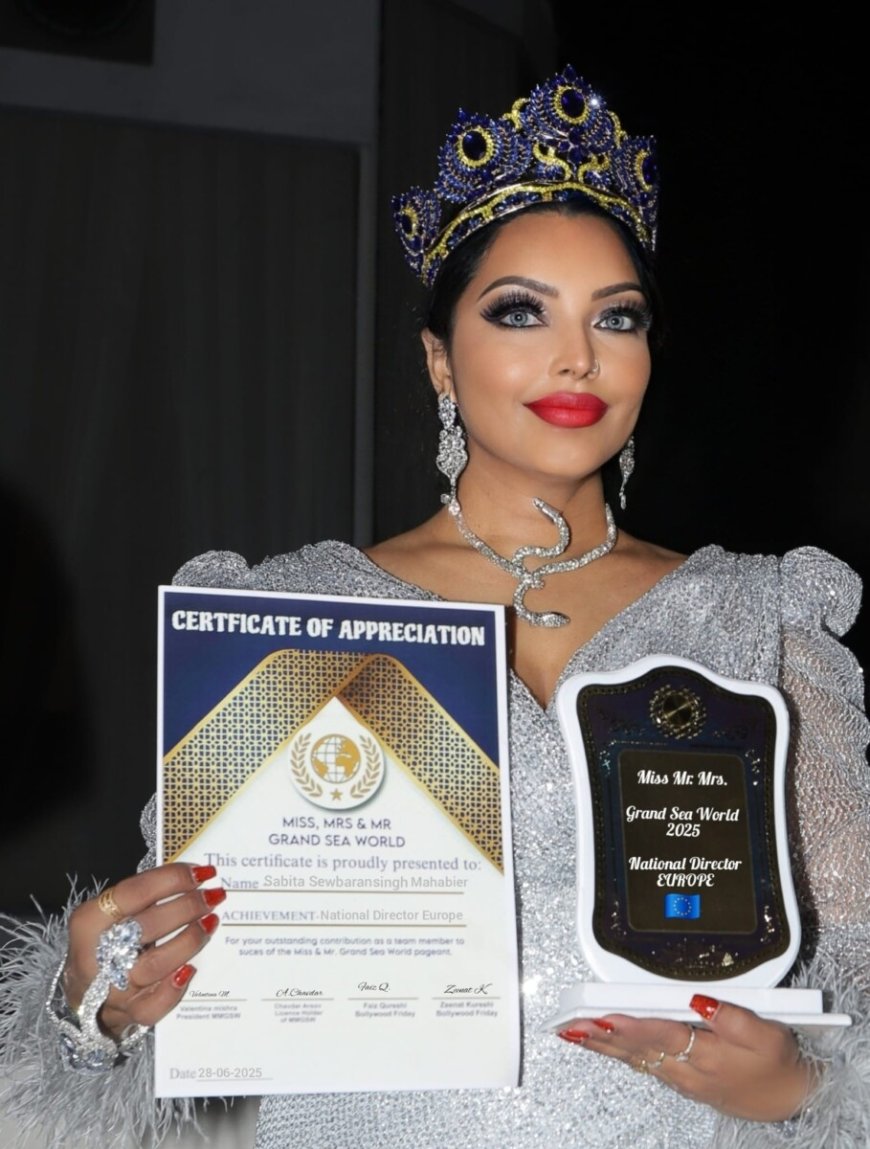 Glorie, roem en lof in Dubai, de recente ervaringen van Sabita Sewbaransingh Mahabier