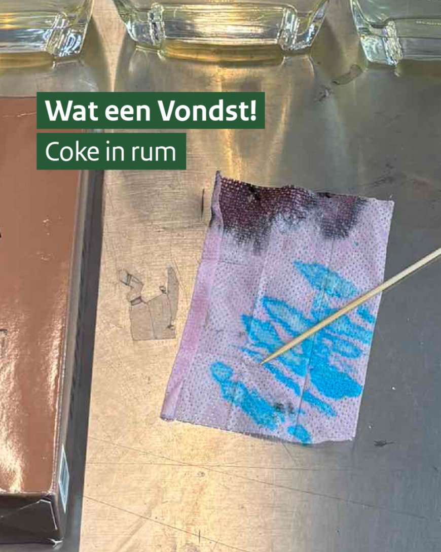 Douane op Schiphol ontdekt vloeibare cocaïne in Surinaamse flessen rum