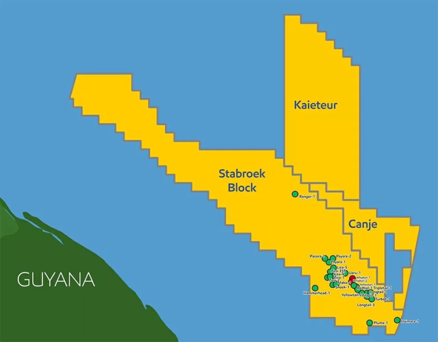 ExxonMobil draagt deel van Stabroek-blok over aan Guyanese overheid