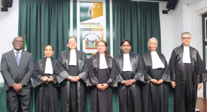 Vertrouwen in rechtsstaat centraal bij installatie Mahadew en Sanches