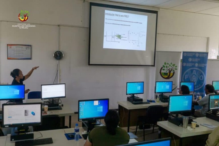 Suriname versterkt capaciteit voor bosmonitoring en klimaatrapportage