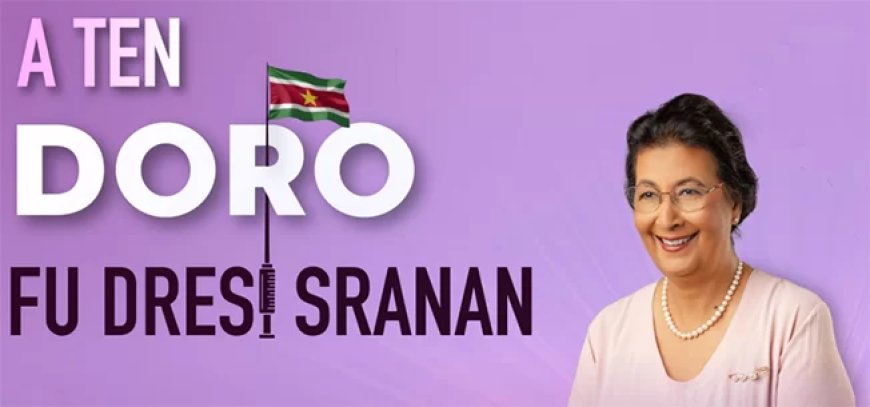 Simons schrijft geschiedenis als eerste vrouwelijke Surinaamse president