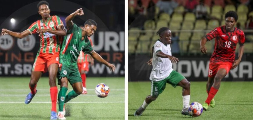 Robinhood-PVV en Transvaal-Inter Moengotapoe in halve finale Suriname Major League