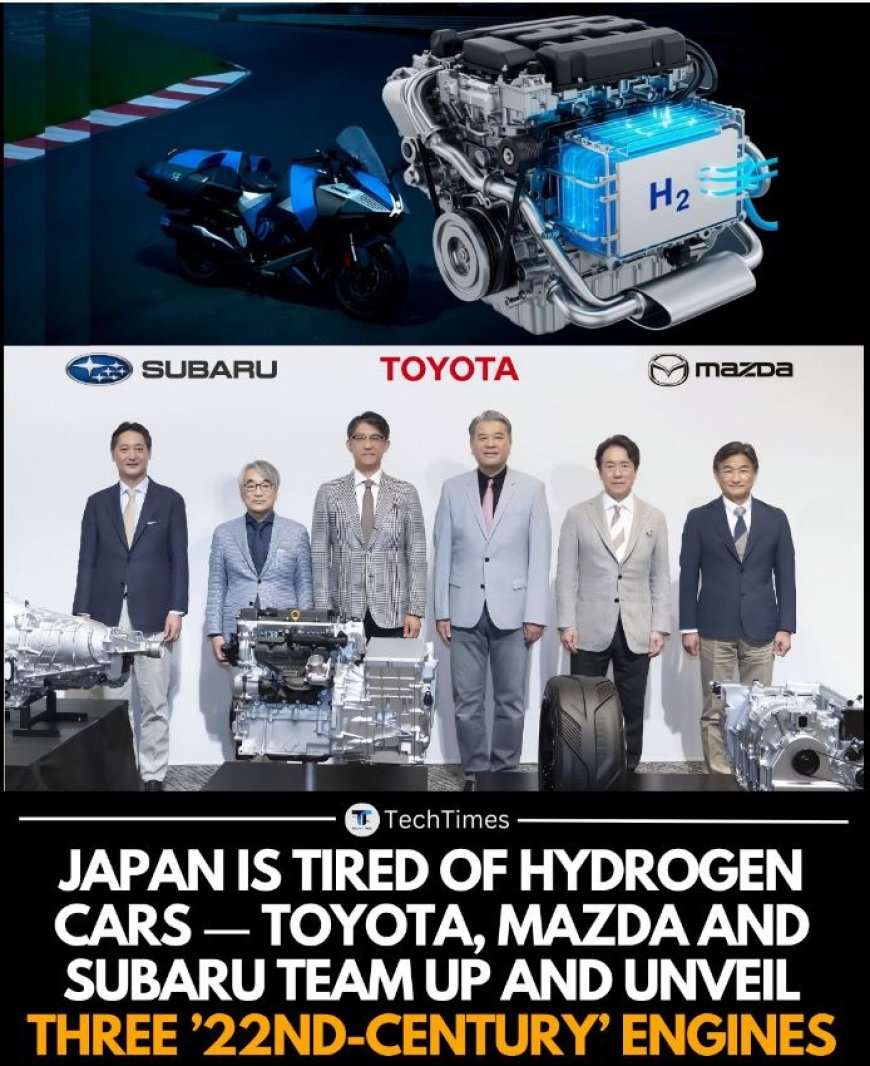 Japanse autofabrikanten ontwikkelen CO2-neutrale verbrandingsmotoren