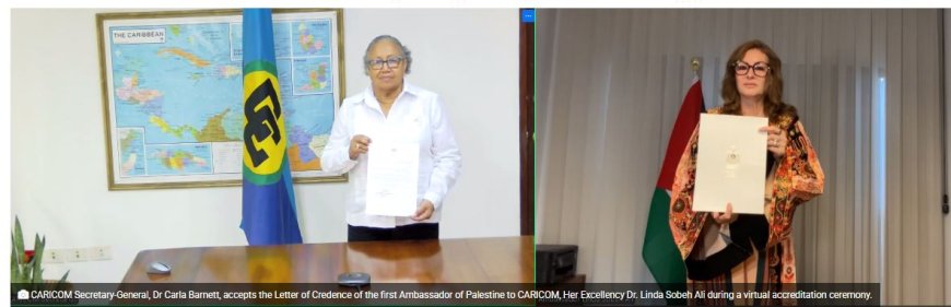 CARICOM en Palestina bereiken mijlpaal in diplomatieke betrekkingen