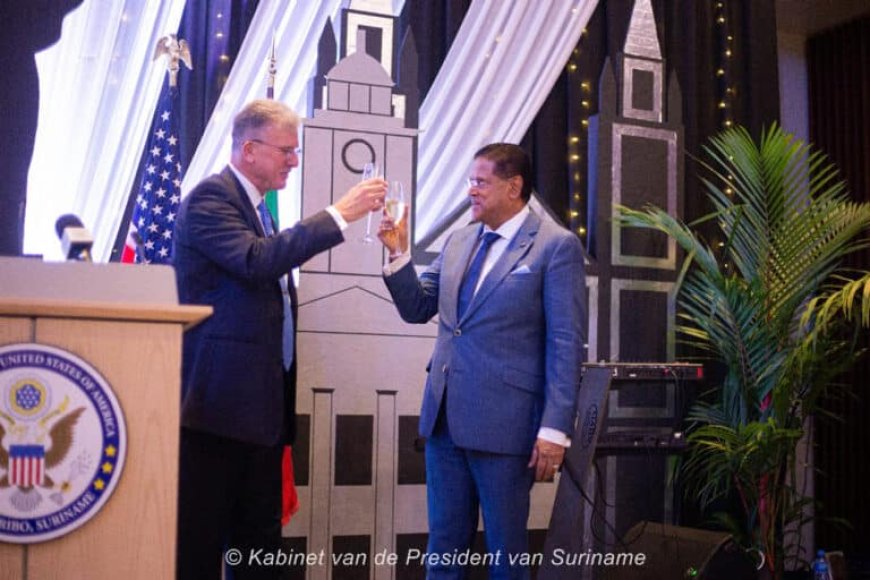 Relatie met Suriname centraal bij onafhankelijkheidsviering VS