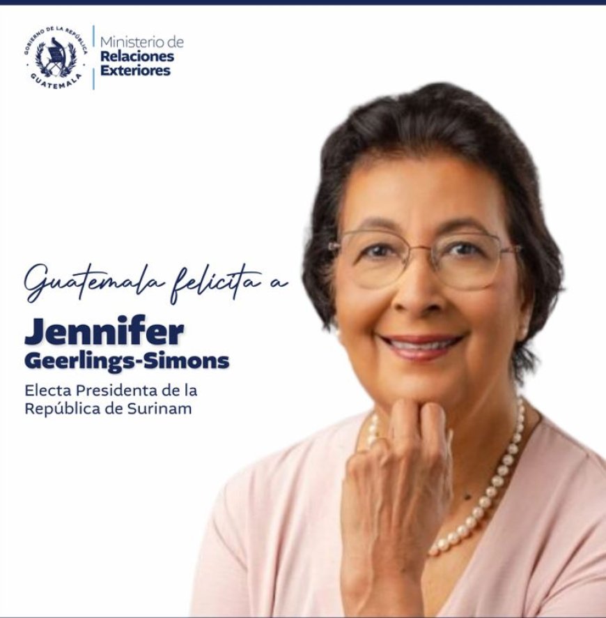 Internationale reacties op verkiezing president-elect Jennifer Simons