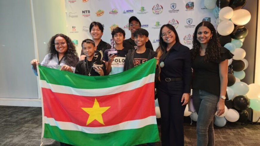 Surinaams schaakteam behaalt brons tijdens Caricom-toernooi in Guyana