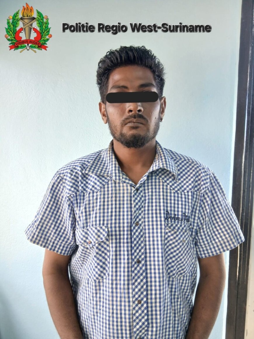 Politie Nickerie houdt ‘Sher’ (35) aan voor steekpartij