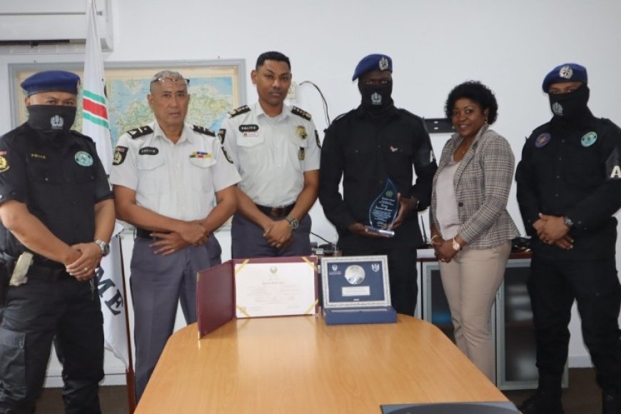 Lid Arrestatieteam succesvol door internationale training Abu Dhabi