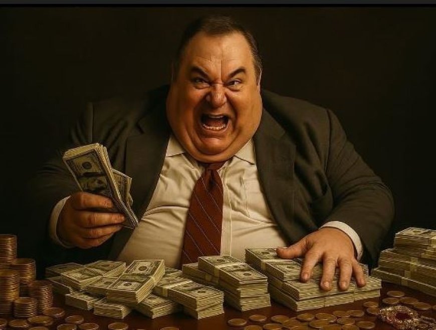 De oorzaak van criminaliteit is niet gebrek, maar hebzucht aan de Top