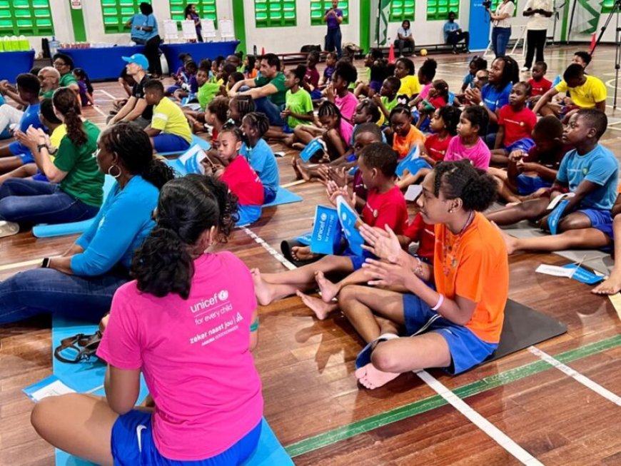 Unicef, RGD en Assuria slaan handen ineen voor gezondere Surinaamse jeugd