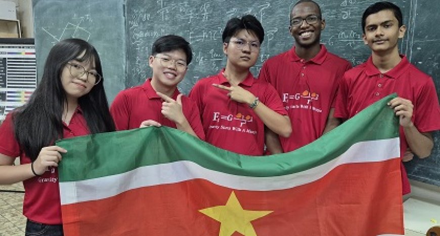 Suriname participeert aan internationale natuurkunde olympiade in Parijs