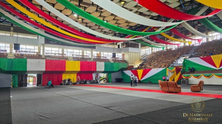 DNA legt laatste hand aan Anthony Nesty Sporthal voor inauguratie