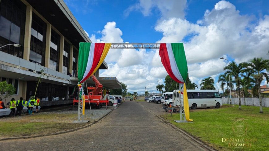 Voorbereidingen Inauguratie President en Vicepresident in Eindfase