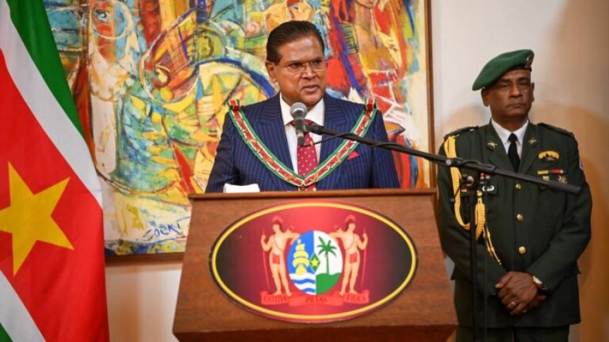 Raghoebarsing: “President Santokhi laat een beter Suriname achter met toekomstperspectief”