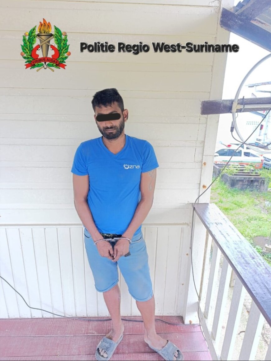 35-jarige man te Corantijnpolder opgepakt voor schieten met gaspistool op woning