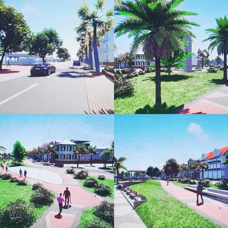 Regering Santokhi laat miljoenen liggen voor Waterkant-project