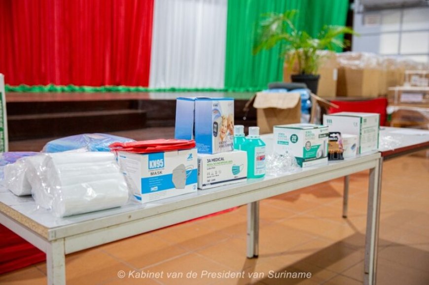 BGVS schenkt medische verbruiksartikelen aan zes sociale instellingen