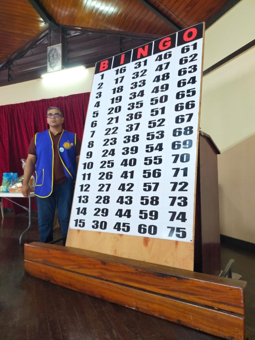 Lions Club Para organiseert succesvolle Bingo drive in Mata Gauri