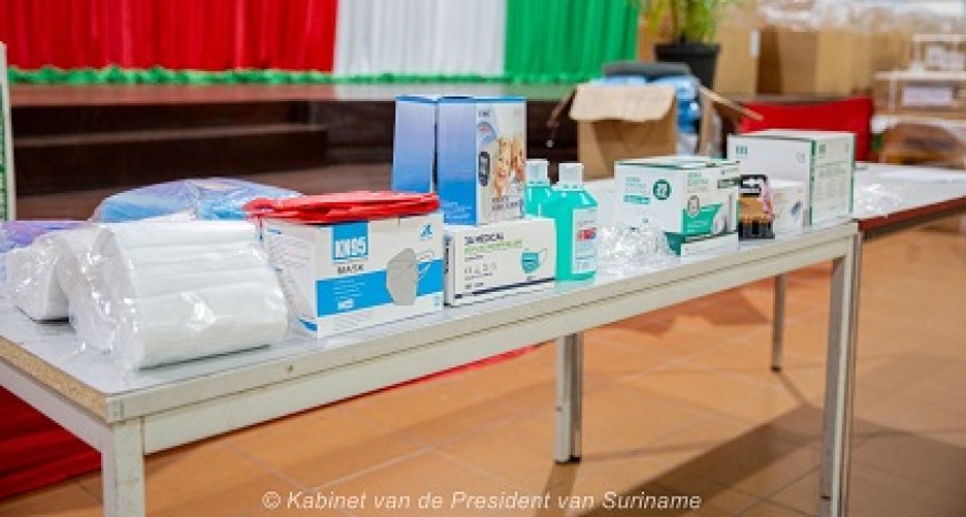 Sociale instellingen ontvangen medische verbruiksartikelen