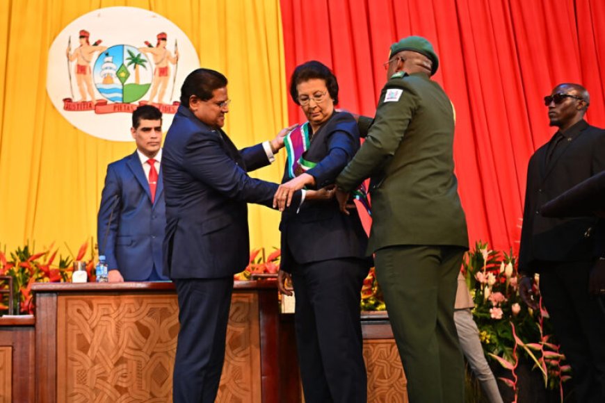 Een Nieuwe Dageraad: Inauguratie van President en Vice-President van Suriname