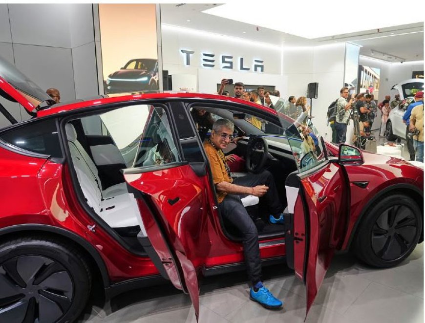 Tesla betreedt Indiase markt met eerste showroom in Mumbai