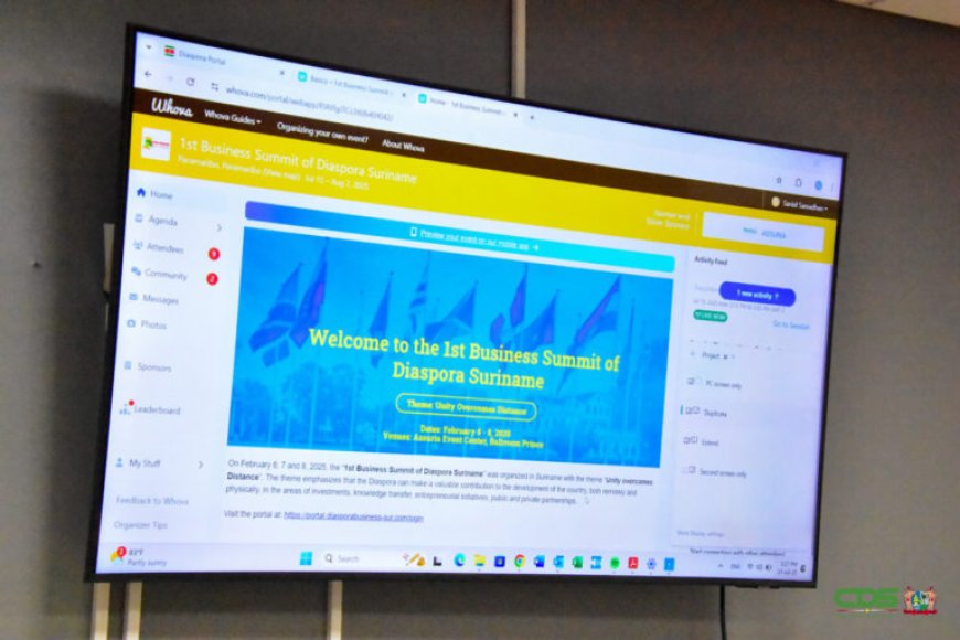 Suriname start digitale projectendatabase voor wereldwijde diaspora