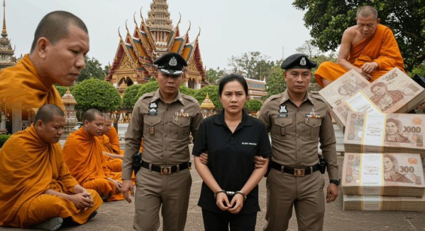 Vrouw in Thailand opgepakt wegens vermeende chantage monniken met seksvideo’s
