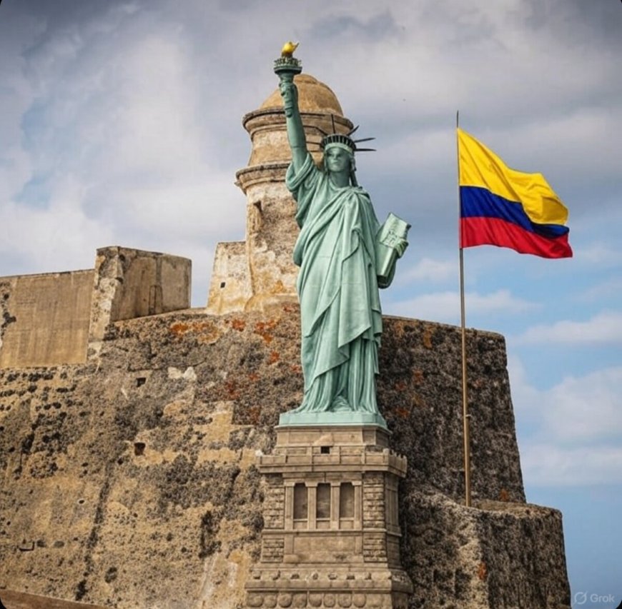 Colombiaanse president Petro wil Vrijheidsbeeld New York naar Colombia verplaatsen