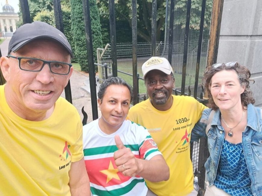 Wandeltocht ‘Loop voor Hoop’ door Nederland: Stephen Brug zamelt geld in voor strijd tegen ka