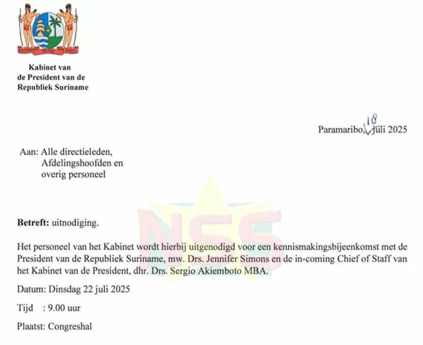 Procedure opstart toelating 10 nieuwe DNA-leden begint vandaag