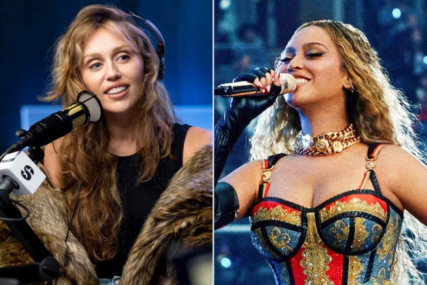 Miley Cyrus vergelijkt Beyoncé met Prince en Michael Jackson