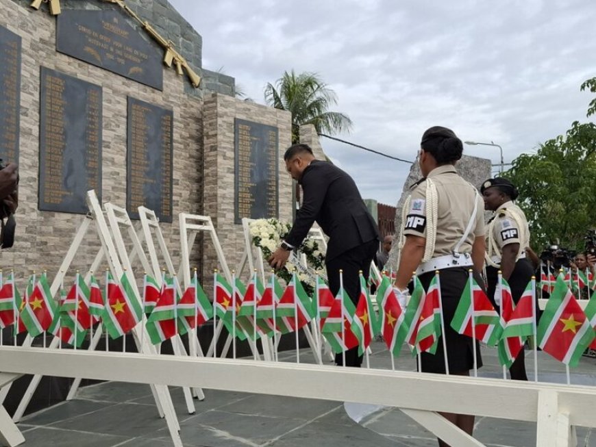 ‘Suriname buigt zijn hoofd voor deze 72 helden’