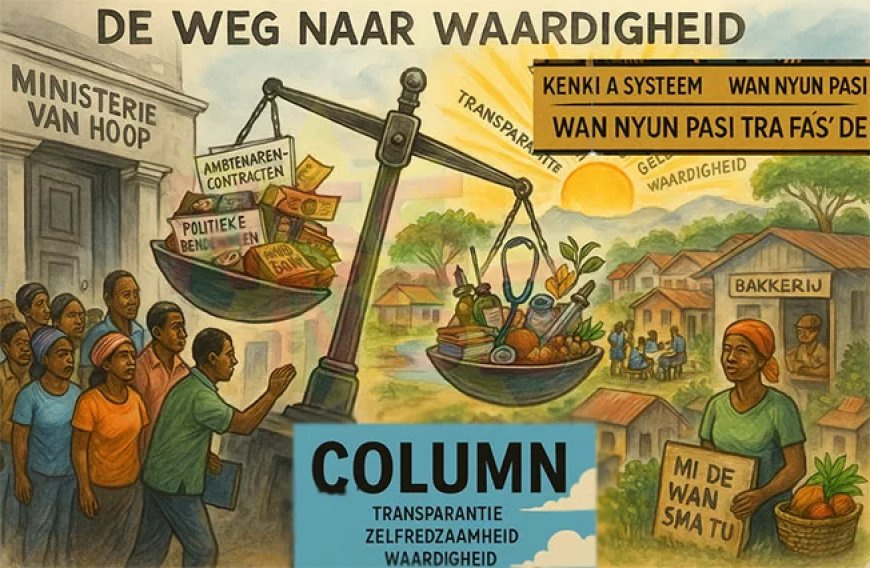 Column: Een baan, een bord eten, een beetje zekerheid