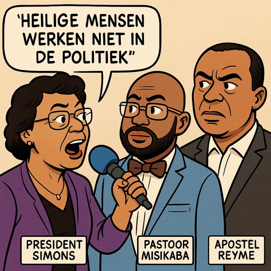 Pastoor, apostel… en dan toch politicus?