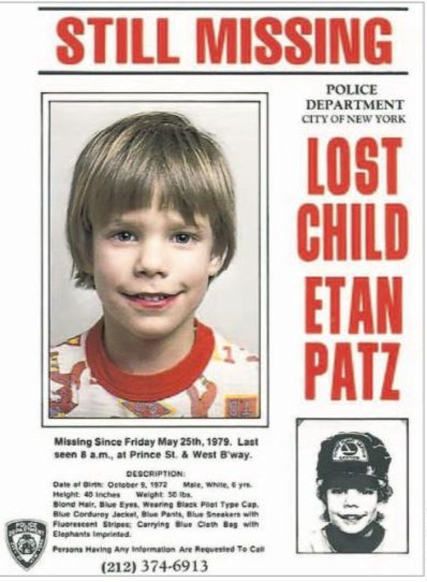 Hof vernietigt veroordeling in moordzaak Etan Patz (1979)
