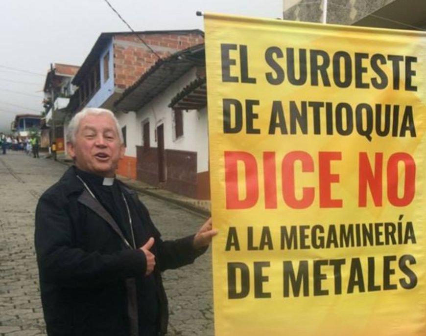 Boeren en milieuactivisten strijden in Colombia tegen Zuid-Afrikaanse mijnbouwbedrijf AngloGo