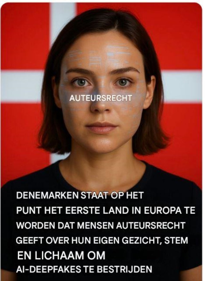 Denemarken neemt historische stap tegen AI-deepfakes: ‘Je gezicht en stem zijn van jou’
