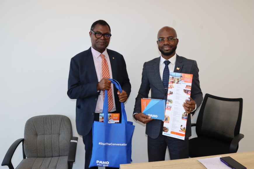 Minister Misiekaba ontvangt PAHO voor eerste overleg