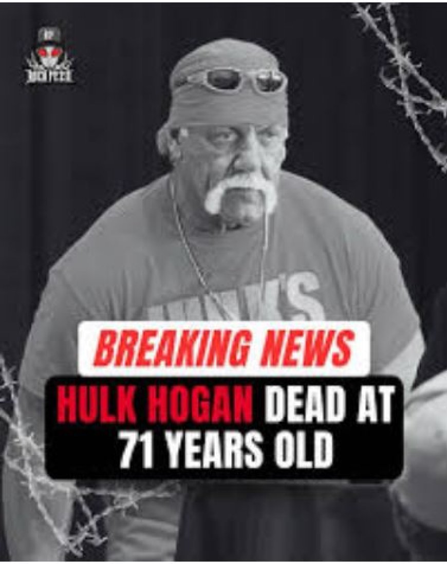 Worstellegende Hulk Hogan overleden op 71-jarige leeftijd