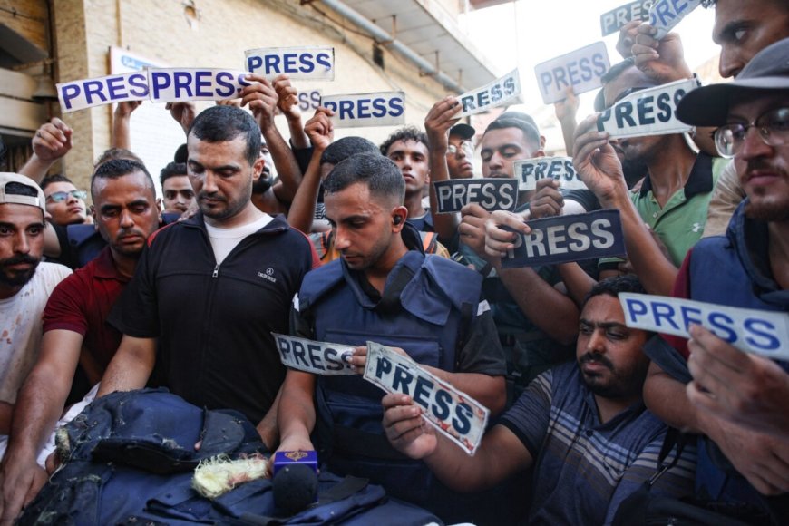 Internationale media slaan alarm over situatie journalisten in Gaza