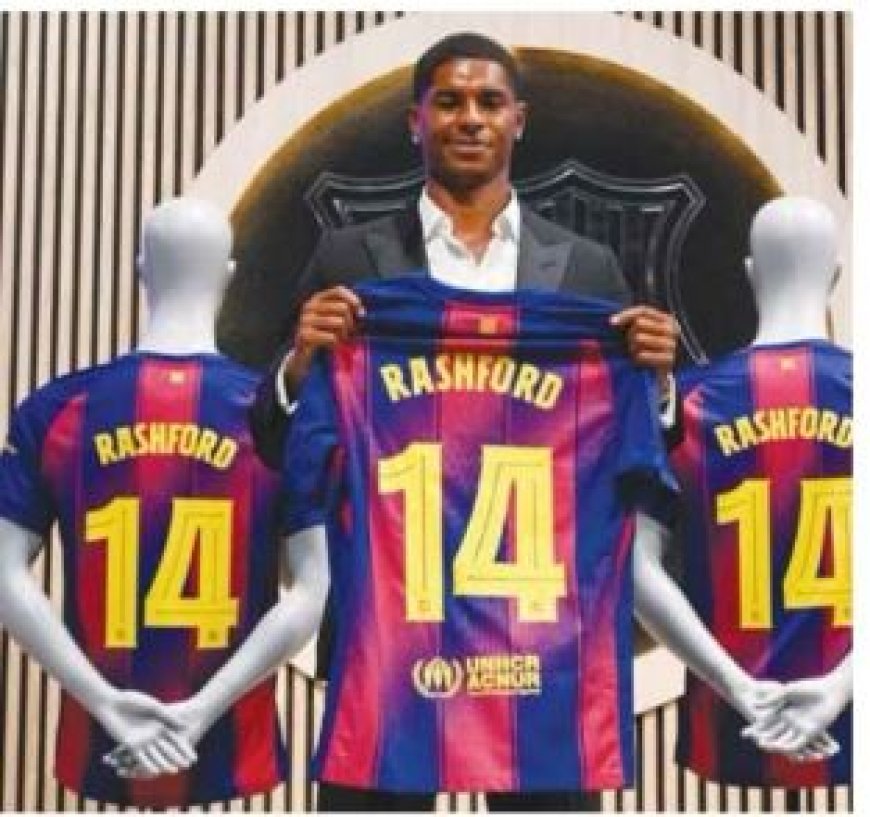 Rashford voelt zich ‘thuis’ bij Barcelona na uitleenbeurt