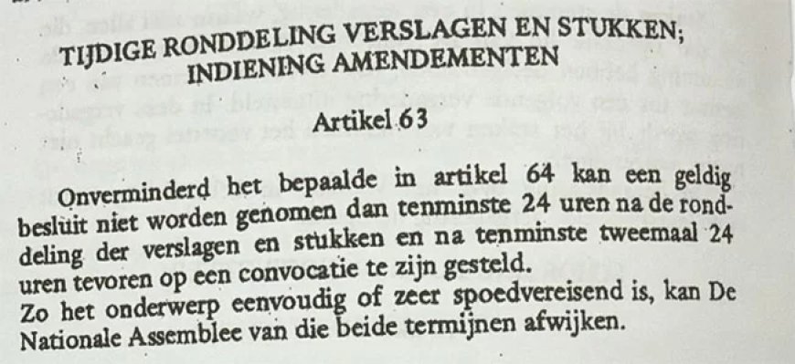 VHP: Vergadering DNA niet legitiem, regels bewust genegeerd