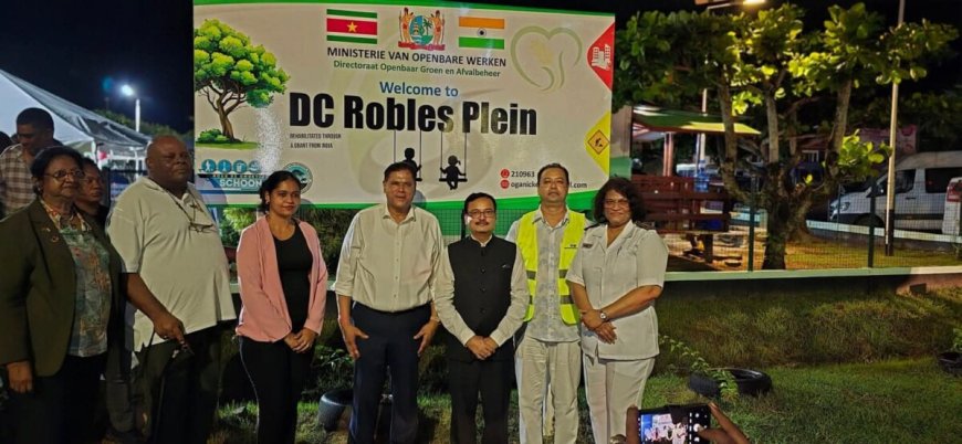 Nieuw beheersorgaan DC Roblesplein in Nieuw Nickerie geïnstalleerd